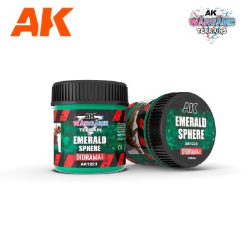 Фарби та інше AK Interactive TM EMERALD SPHERE – WARGAME TERRAINS – 100ML