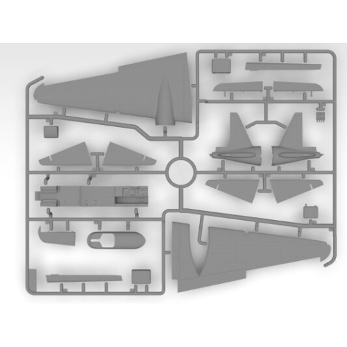 Збірна модель літака Збірна модель 1:72 Літак Ki-21-Ia "Sally" ICM 72205 1:72