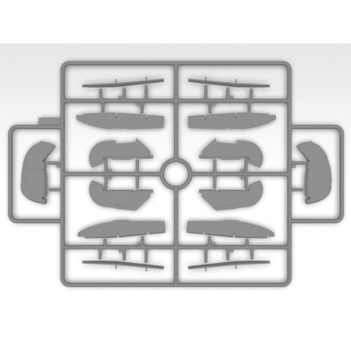 Сборная модель самолета Сборная модель 1:32 Штурмовик Hs 123A Легион "Кондор" ICM 32016 1:32