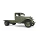 Бронетехника и артиллерия Военный 1,5 тонный грузовик с пулеметом "M-4 Maxim" AA 1:35