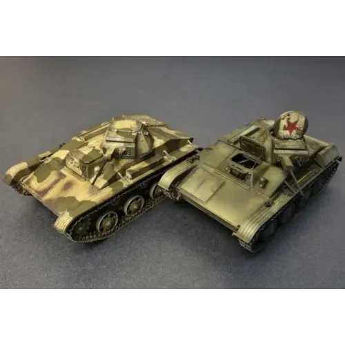 Бронетехника и артиллерия Легкий танк Т-60 завода №264 с интерьером 1:35