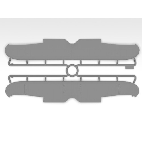 Сборная модель самолета Сборная модель 1:32 Немецкий штурмовик Hs 123A-1 (поздний выпуск) ICM 32015 1:32