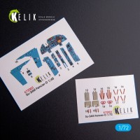 SU-24M 3D декаль інтер'єр для комплекту Trumpeter 1:72 KELIK K72003