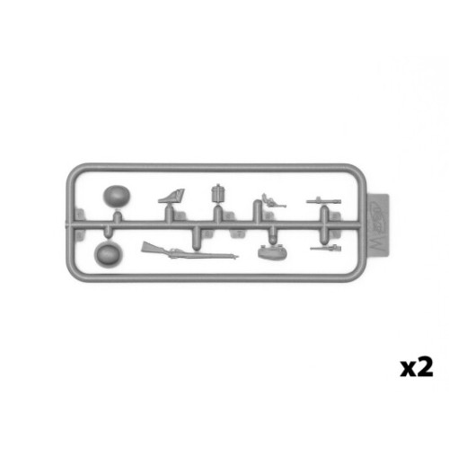 Фигуры и миниатюры Сборная модель 1:35 Фигуры Британский экипаж Виккерса Второй мировой войны ICM 35646