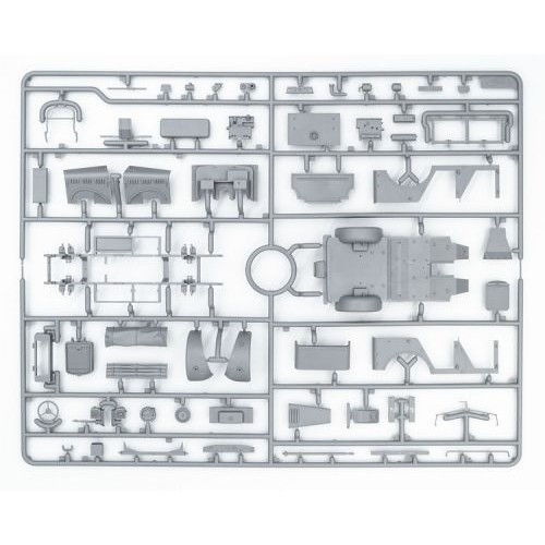 Бронетехника и артиллерия le.gl.Einheitz-Pkw Kfz.1 с тентом, Германский легкий внедорожный автомобиль ІІ МВ 1:35