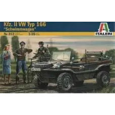 Німецький плаваючий автомобіль Schwimmwagen 1:35