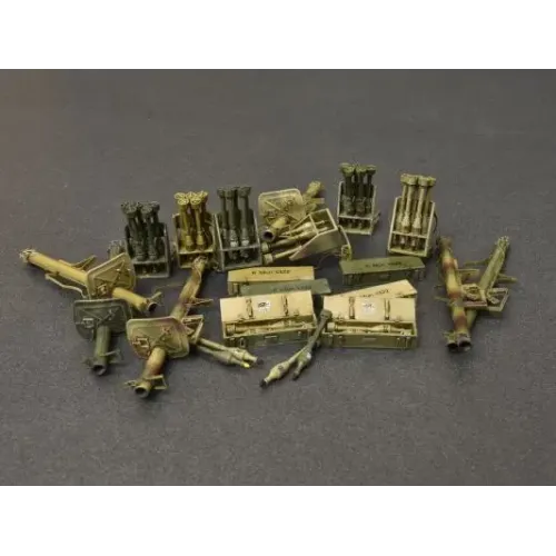 Наборы деталировки Сборная модель 1:35 Набор немецкие противотанковые гранатометы Миниарт 35263