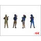 Фігури та мініатюри Збірна модель 1:35 фігури журналісти на війні ICM35751