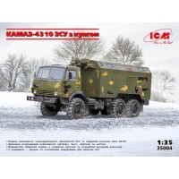 Збірна модель 1:35 КамАЗ-4310 ЗСУ із кунгом ICM 35004