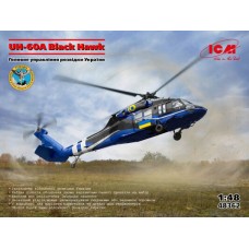 Сборная модель 1:48 Вертолет ГУР Украины UH-60A Черный Ястреб ICM 48362