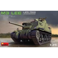 Збірна модель 1:35 Американський середній танк M3 Lee пізнього виробництва MiniArt 35214