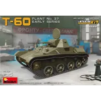 Легкий танк Т-60 заводу №37, ранніх випусків з інтер'єром 1:35