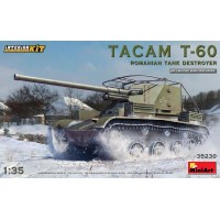 Румынская противотанковая САУ TACAM T-60 (с интерьером) 1:35