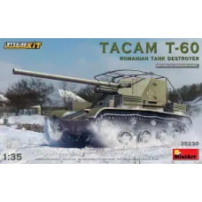 Румынская противотанковая САУ TACAM T-60 (с интерьером) 1:35