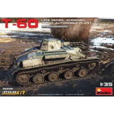 Легкий танк Т-60, поздний, с интерьером 1:35