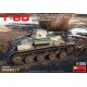 Бронетехника и артиллерия Легкий танк Т-60, поздний, с интерьером 1:35