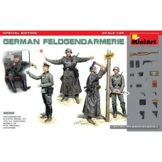 Сборная модель 1:35 Фигуры Немецкая полевая жандармерия (Special Edition) МиниАрт 35315