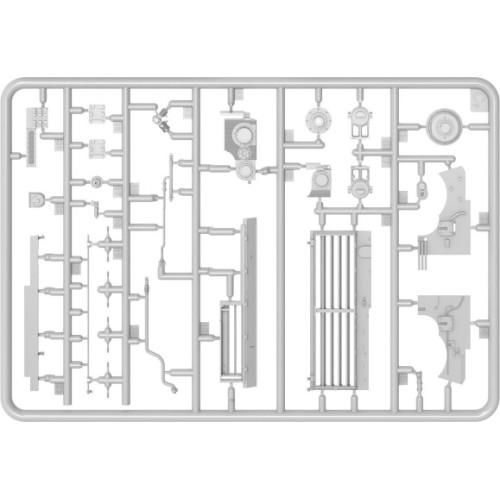 Наборы деталировки Сборная модель 1:35 Комплект трансмиссии для Т-55:Т-55А МиниАрт 37073