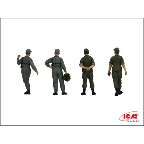 Фігури та мініатюри Американські пілоти гелікоптерів (1960-1970-і)