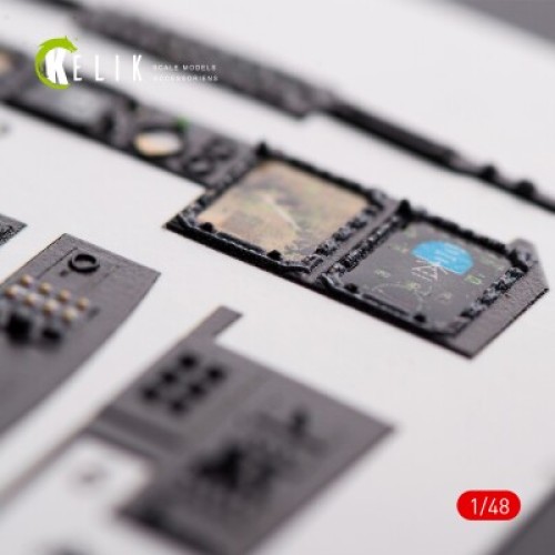 Декали MV-22 Osprey 3D декаль интерьер для комплекта HobbyBoss 1:48 КЕЛИК K48006