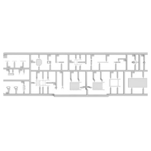 Наборы деталировки Сборная модель 1:35 Набор офисная мебель и аксессуары МиниАрт 35564