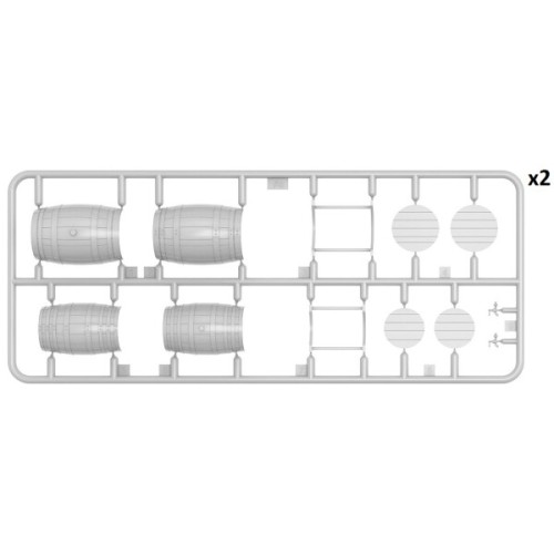 Авто-мото Збірна модель 1:35 Німецький трактор D8506 з причепом MiniArt 38038