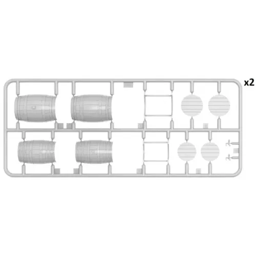 Авто-мото Збірна модель 1:35 Німецький трактор D8506 з причепом MiniArt 38038
