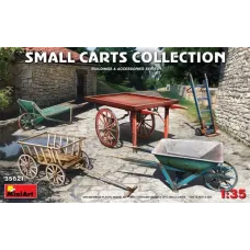 Збірна модель 1:35 Набір Маленьких візків МініАрт 35621