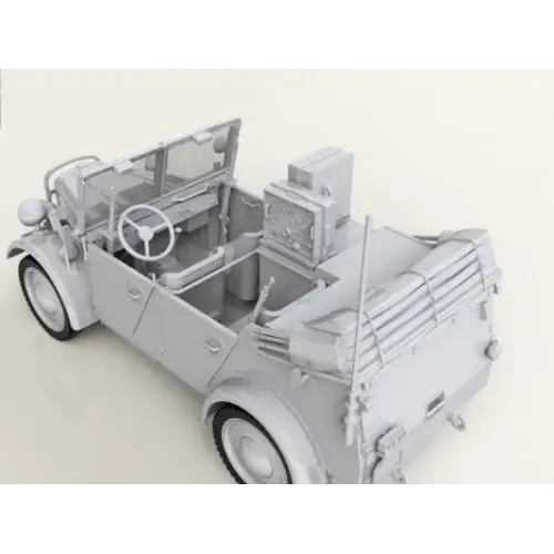 Авто-мото Збірна модель1:35 Німецький автомобіль радіозв҆язку le.gl.Einheitz-Pkw Kfz.2 ICM 35583