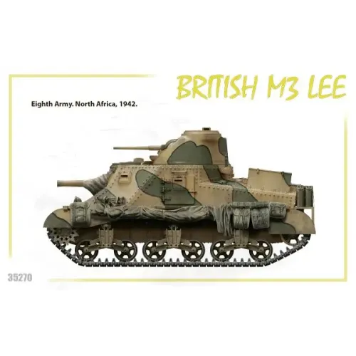 Бронетехника и артиллерия Танк M3 Lee британской армии