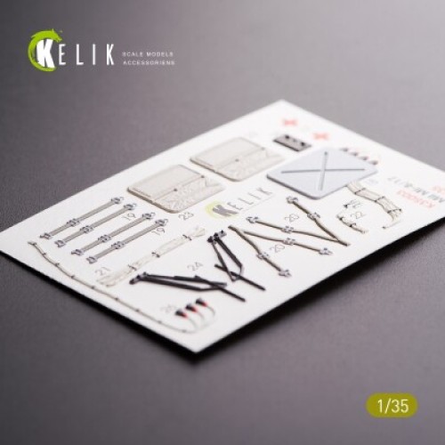 Декали MI-8MT:MI-17 3D декаль интерьер для комплекта Trumpeter 1:35 КЕЛИК K35003