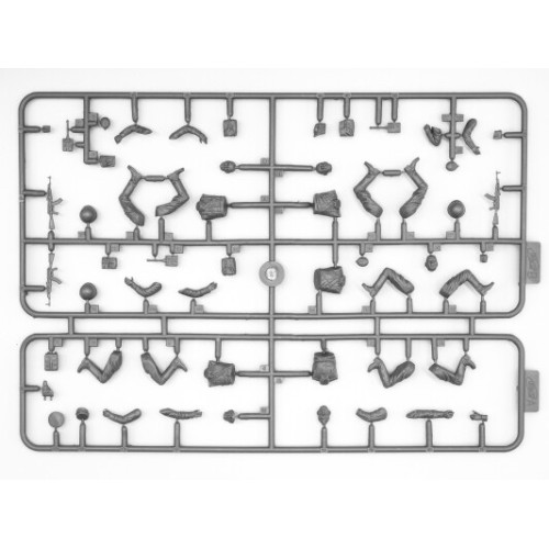 Фигуры и миниатюры Сборная модель 1:35 Фигуры Советские военнослужащие (1979-1991) ICM 35636