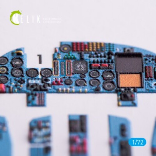 Декали SU-24M 3D декаль интерьер для комплекта Trumpeter 1:72 КЕЛИК K72003