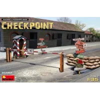 Збірна модель 1:35 Набір Контрольно-пропускний пункт Miniart 35562