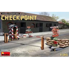 Збірна модель 1:35 Набір Контрольно-пропускний пункт Miniart 35562