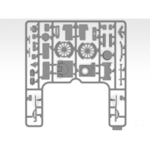 Фігури та мініатюри Збірна модель 1:35 Фігури Німецька польова кухня 2СВ з кухарями Feldküche ICM 35618