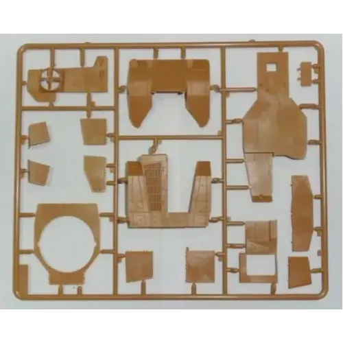 Бронетехника и артиллерия Немецкий бронеавтомобиль Panzerspahwagen P 204 (f), II МВ (ICM 35374)