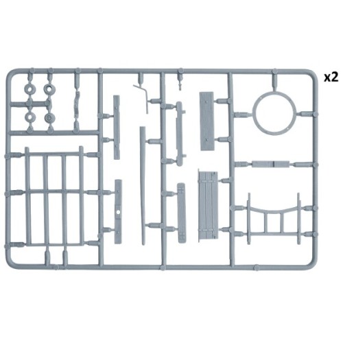 Авто-мото Збірна модель 1:35 Європейський сільськогосподарський трактор з візком MiniArt 38055