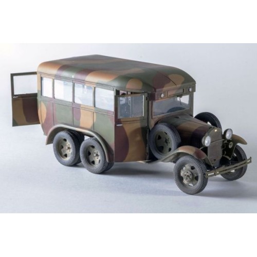 Авто-мото Штабной автобус ГАЗ-05-193 1:35