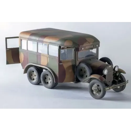 Авто-мото Збірна модель 1:35 Штабний автобус ГАЗ-03-193 Miniart 35156