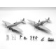 Збірна модель літака Збірна модель 1:48 Набір аеродром Королівських ВПС часів Другої світової війни ICM DS4802 1:48