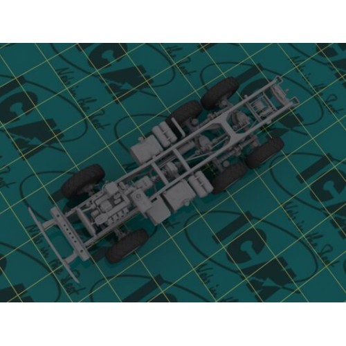 Авто-мото Военный грузовик КамАЗ 4310 (ICM 35001)