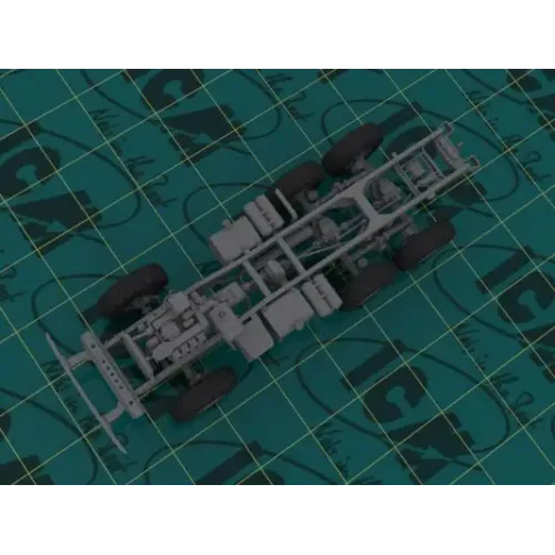 Авто-мото Военный грузовик КамАЗ 4310 (ICM 35001)