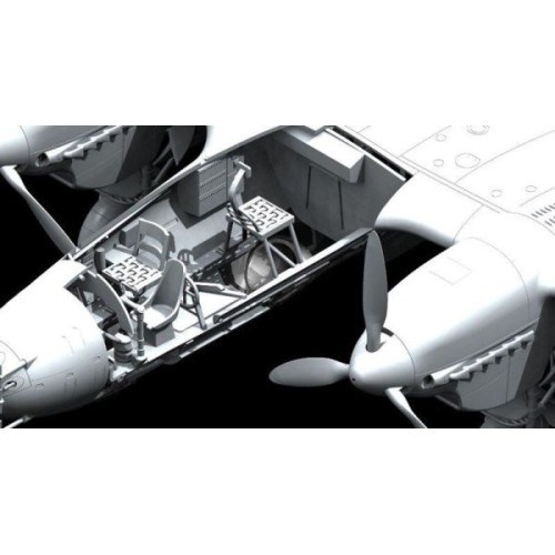 Сборная модель самолета Do 215 B-5 1:48