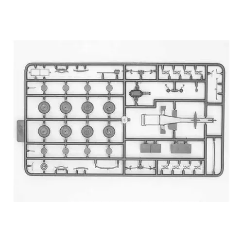 Бронетехніка та артилерія Збірна модель 1:72 Німецький вантажний автомобіль Крупп L2H143 Kfz70 ICM 72451