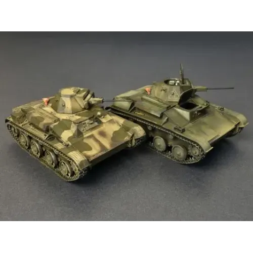 Бронетехника и артиллерия Легкий танк Т-60 завода №264 с интерьером 1:35