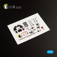 Hawker Tempest MK.V 3D декаль интерьер для комлпекта Airfix 1:72 КЕЛИК K72023