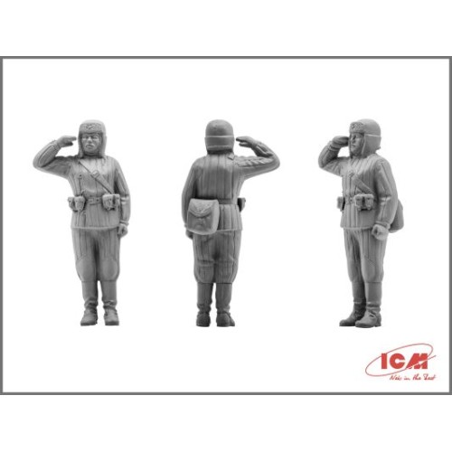 Фигуры и миниатюры Сборная модель 1:35 Фигуры пехота Красной Армии (1939-1942) ICM 35051