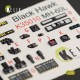 Декалі MH-60L Black Hawk 3D декаль інтер'єр для комплекту Kitty Hawk 1:35 KELIK K35010