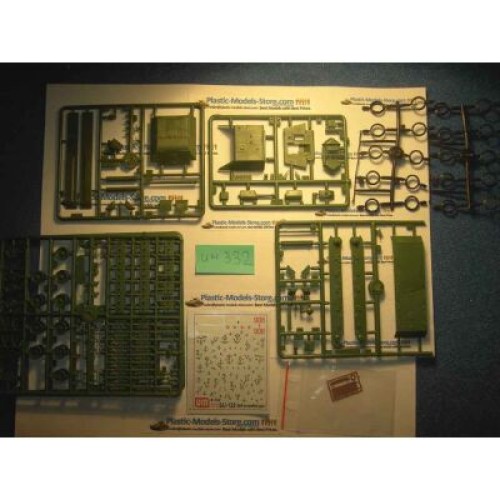 Бронетехника и артиллерия Самоходно-артиллерийская установка Су-122 (UM332) Масштаб: 1:72